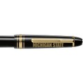 Michigan State University Montblanc Meisterstück Classique Fountain Pen in Gold - Image 2