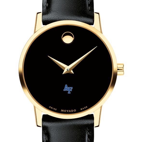 USAFA Women's Movado Gold Museum Classic Leather - Image 1