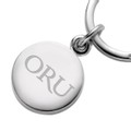 Oral Roberts Sterling Silver Insignia Key Ring - Image 2