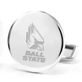 Ball State Cufflinks in Sterling Silver - Image 2