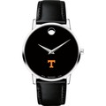 University of Tennessee Men's Movado Museum with Leather Strap - Image 2