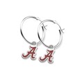 University of Alabama Sterling Silver Earrings - Image 1