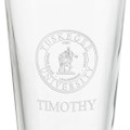 Tuskegee University 16 oz Pint Glass - Image 3