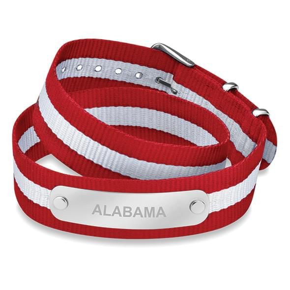 Alabama Double Wrap NATO ID Bracelet - Image 1