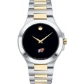Bucknell Men's Movado Collection Two-Tone Watch with Black Dial - Image 2
