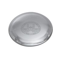 WashU Glass Dome Paperweight by Simon Pearce