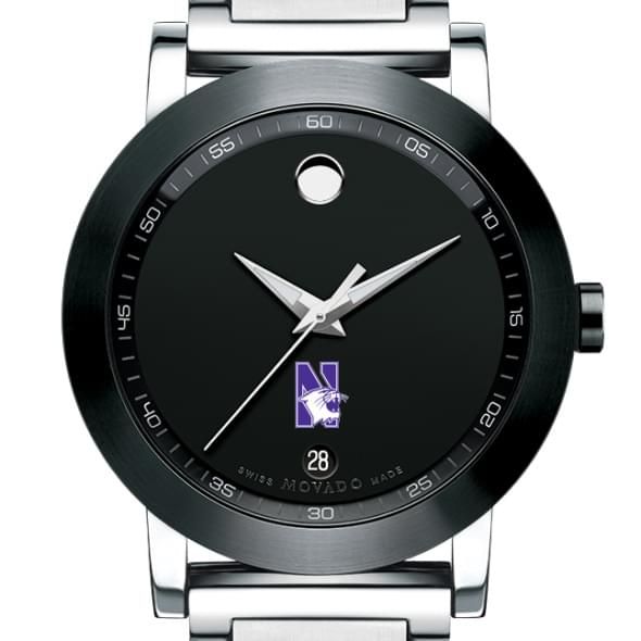 Northwestern Men's Movado Museum Sport Bracelet