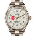 NC State Shinola Watch, The Vinton 38mm Ivory Dial - Image 1