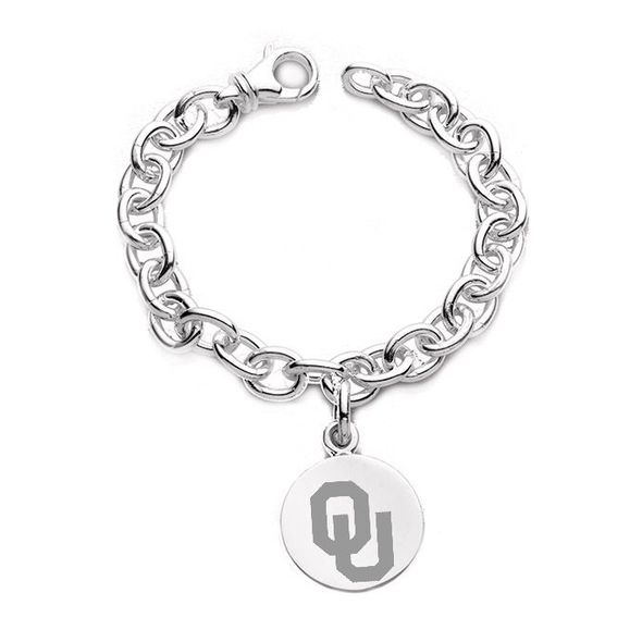 Oklahoma Sterling Silver Charm Bracelet - Image 1