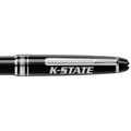 Kansas State Montblanc Meisterstück Classique Ballpoint Pen in Platinum - Image 2
