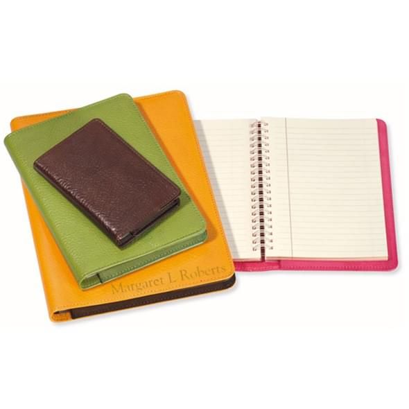 Leather Spiral Notebook at M.LaHart & Company