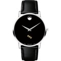 Oral Roberts Men's Movado Museum with Leather Strap - Image 2