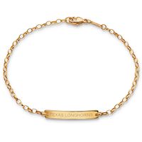 Texas Longhorns Monica Rich Kosann Petite Poessy Bracelet in Gold