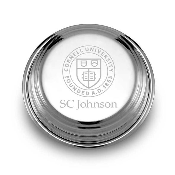 SC Johnson College Pewter Paperweight - Image 1