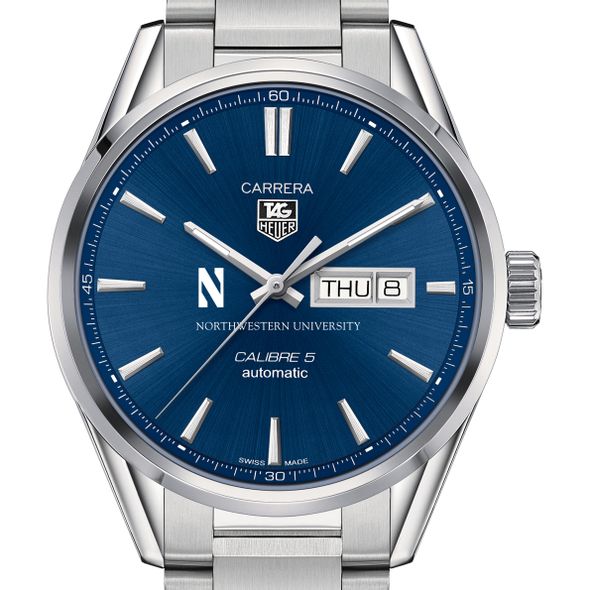 Northwestern University Men's TAG Heuer Carrera with Day-Date
