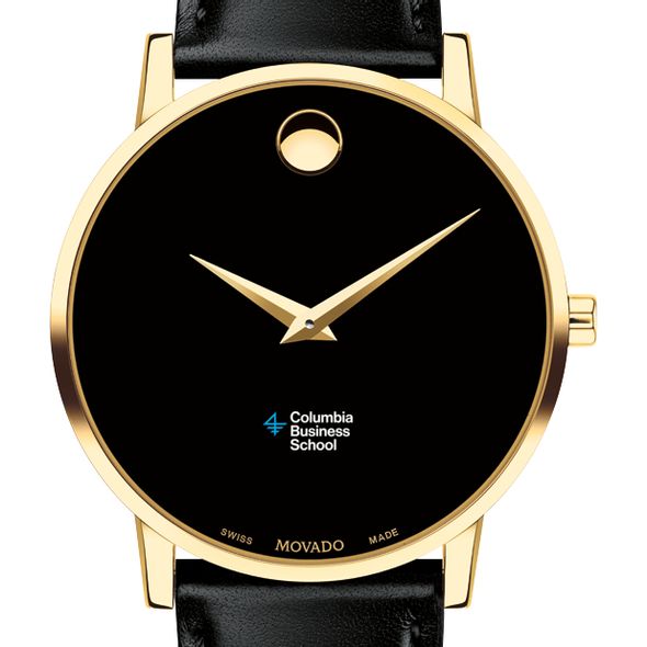 Columbia Business Men's Movado Gold Museum Classic Leather - Image 1