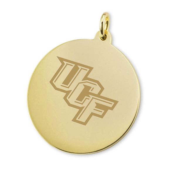 UCF 14K Gold Charm - Image 1