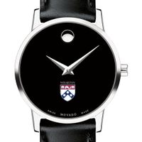Wharton Women's Movado Museum with Leather Strap