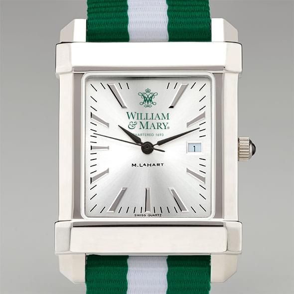 College of William & Mary Collegiate Watch with NATO Strap for Men - Image 1