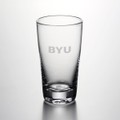 BYU Ascutney Pint Glass by Simon Pearce - Image 1