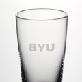 BYU Ascutney Pint Glass by Simon Pearce - Image 2