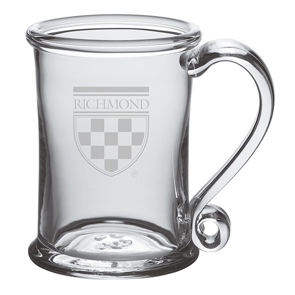 University of Richmond Glass Tankard by Simon Pearce