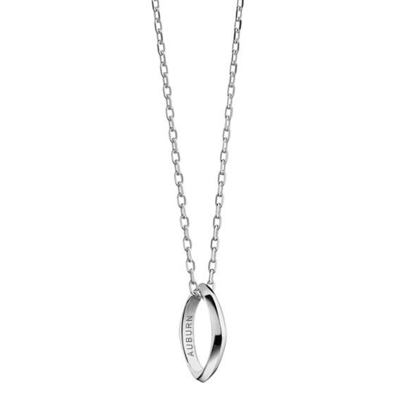 Auburn Monica Rich Kosann Poesy Ring Necklace in Silver - Image 1