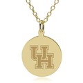 Houston 18K Gold Pendant & Chain - Image 1