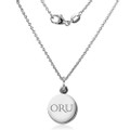Oral Roberts Necklace with Charm in Sterling Silver - Image 2