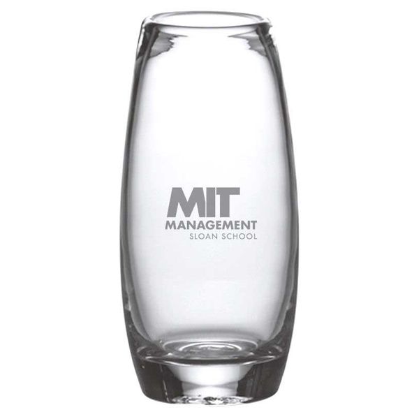 MIT Sloan Glass Addison Vase by Simon Pearce
