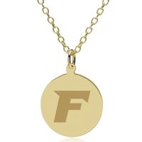 Fairfield 14K Gold Pendant & Chain