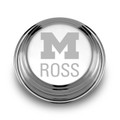 Michigan Ross Pewter Paperweight - Image 1