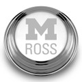 Michigan Ross Pewter Paperweight - Image 2