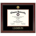 Clemson Diploma Frame - Gold Medallion - Image 1