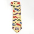 Stanford Silk Cars Tie in Yellow by M.LaHart - Image 1