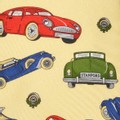 Stanford Silk Cars Tie in Yellow by M.LaHart - Image 2