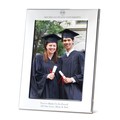Michigan State University Polished Pewter 5x7 Picture Frame - Image 1