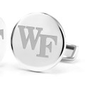 Wake Forest University Cufflinks in Sterling Silver - Image 2