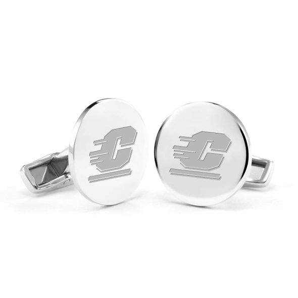 Central Michigan Cufflinks in Sterling Silver - Image 1