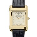 James Madison Men's Gold Quad with Leather Strap - Image 1
