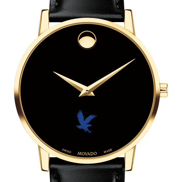 Embry-Riddle Men's Movado Gold Museum Classic Leather