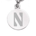 Northwestern Sterling Silver Charm - Image 1