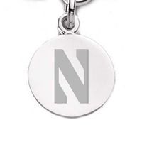 Northwestern Sterling Silver Charm