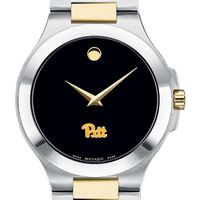 Pitt Men's Movado Collection Two-Tone Watch with Black Dial
