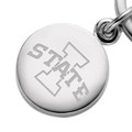 Iowa State University Sterling Silver Insignia Key Ring - Image 2