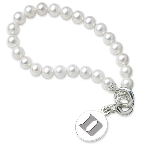 Duke Pearl Bracelet with Sterling Silver Charm - Image 1