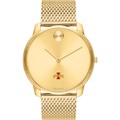 Iowa State Men's Movado Bold Gold 42 with Mesh Bracelet - Image 2