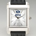 Brigham Young University Men's Collegiate Watch with Leather Strap - Image 1