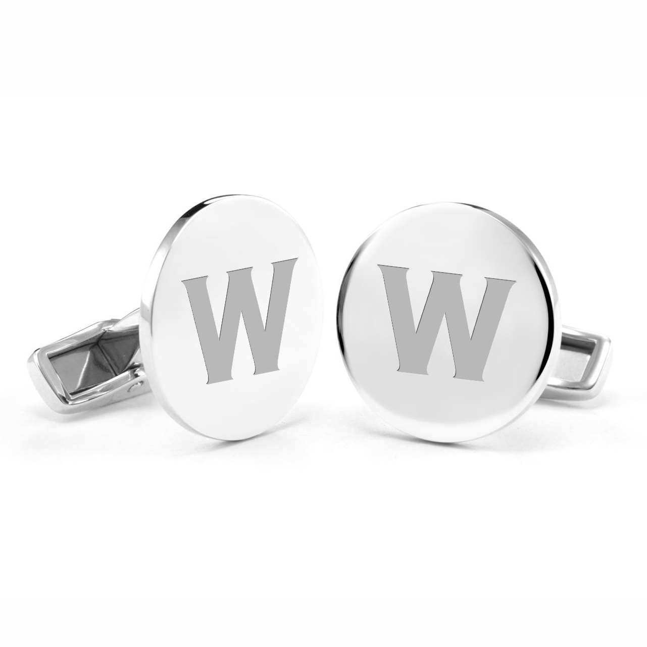 Williams College Cufflinks in Sterling Silver