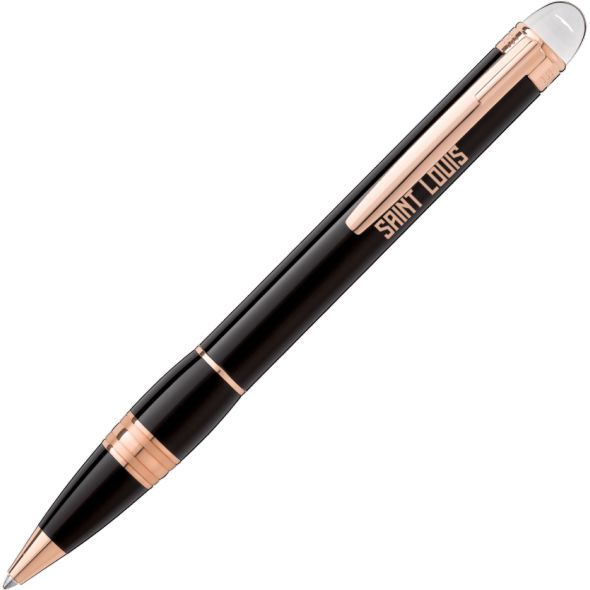 Saint Louis University Montblanc StarWalker Ballpoint Pen in Red Gold
